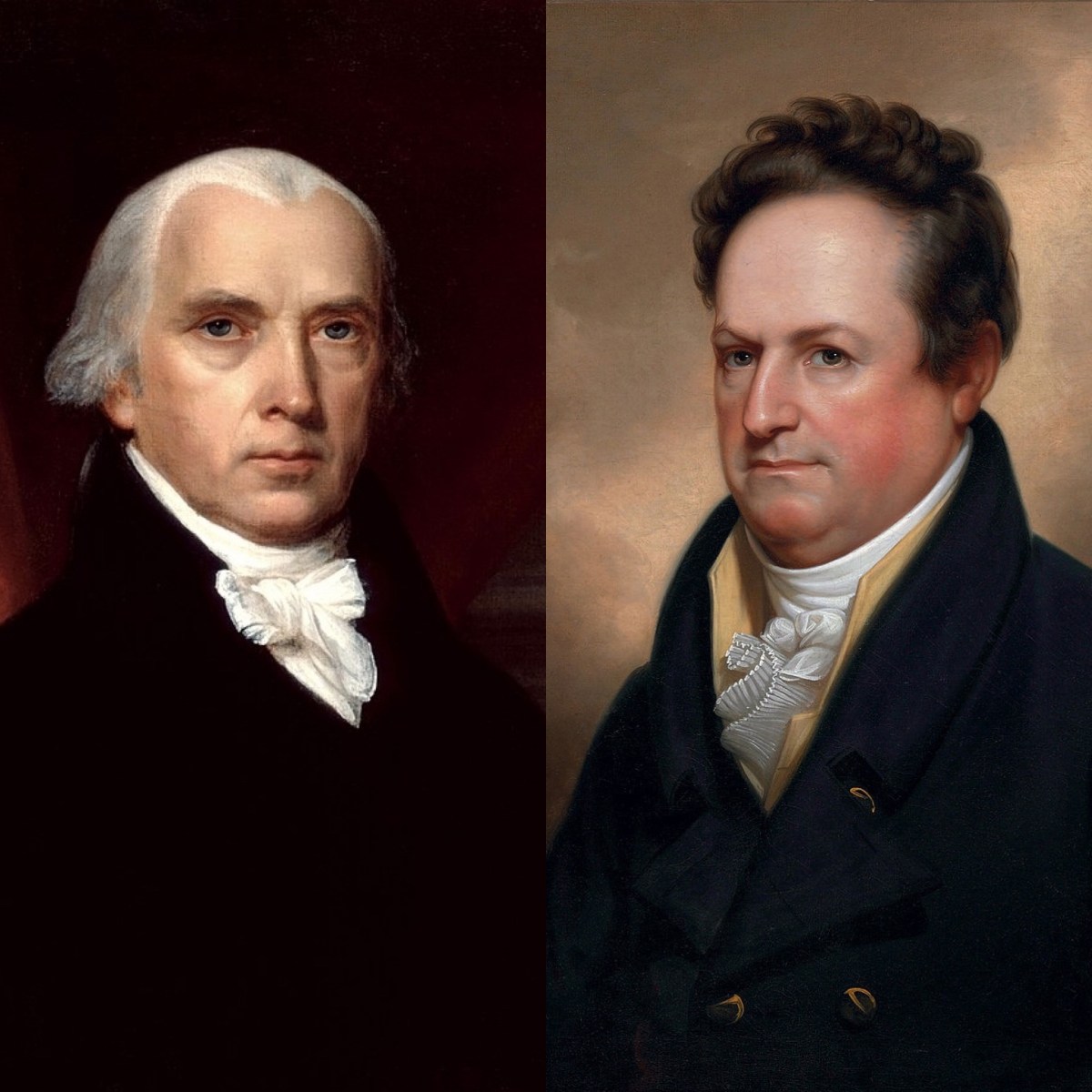 1812 – JAMES MADISON VS DEWITT&nbsp;CLINTON