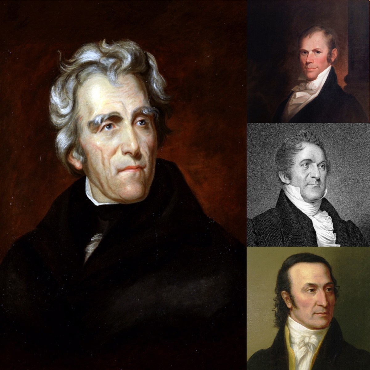 1832 – ANDREW JACKSON VS HENRY CLAY VS WILLIAM WIRT VS JOHN&nbsp;FLOYD