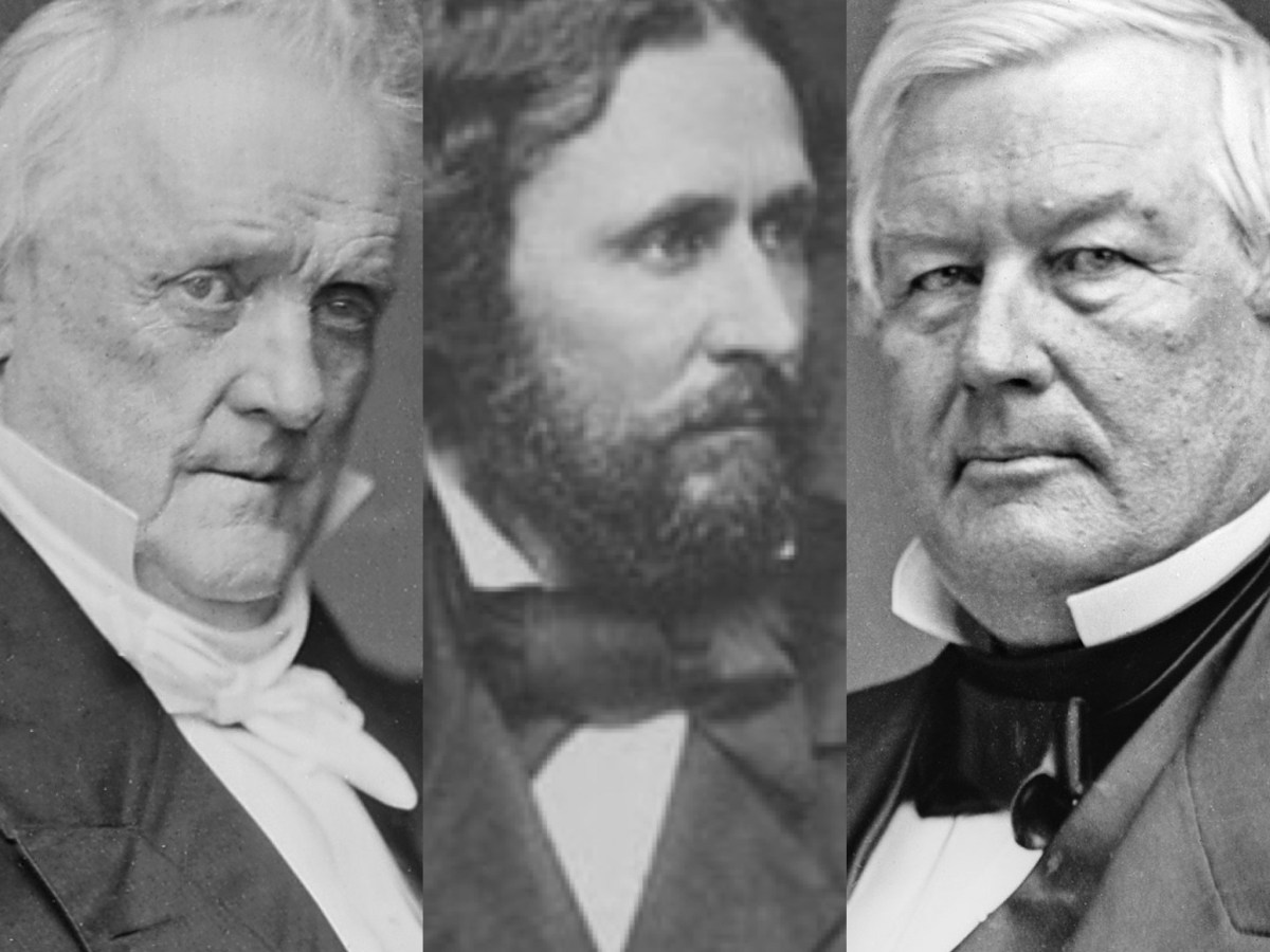 1856 – JAMES BUCHANAN VS JOHN C. FRÉMONT VS MILLARD&nbsp;FILLMORE