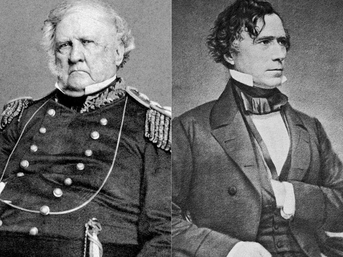 1852 – WINFIELD SCOTT VS FRANKLIN PIERCE VS 3RD&nbsp;PARTIES
