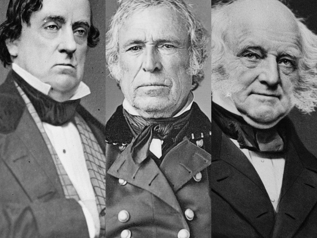 1848 – LEWIS CASS VS ZACHARY TAYLOR VS MARTIN VAN&nbsp;BUREN
