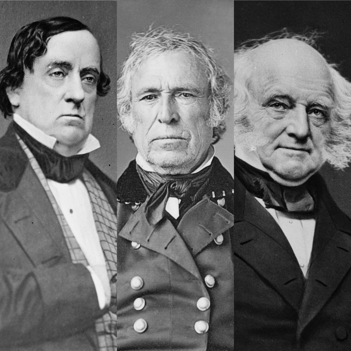 1848 – LEWIS CASS VS ZACHARY TAYLOR VS MARTIN VAN&nbsp;BUREN