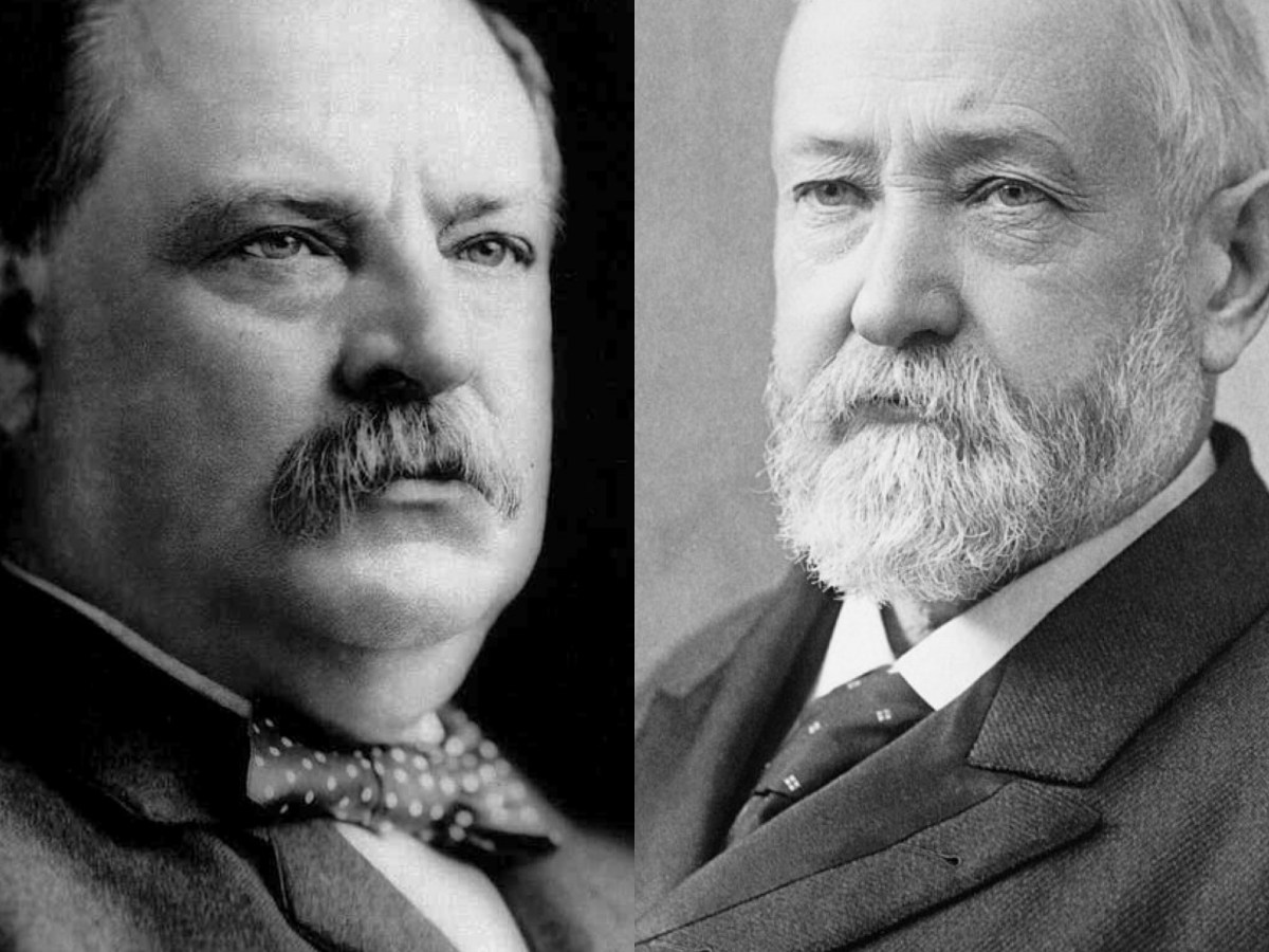 1888 – GROVER CLEVELAND VS BENJAMIN&nbsp;HARRISON