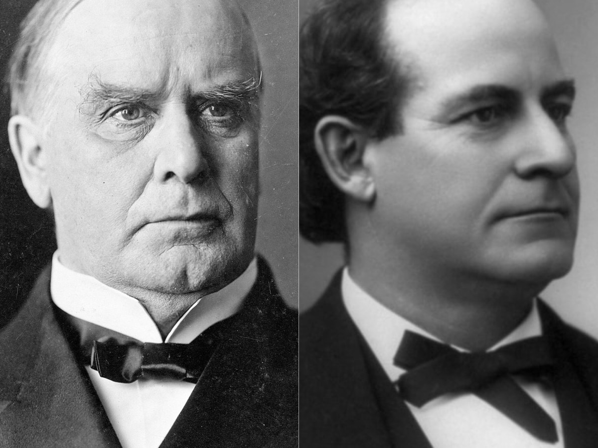 1900 – WILLIAM MCKINLEY VS WILLIAM JENNINGS BRYAN, pt. II – TWENTIETH CENTURY&nbsp;REMATCH!