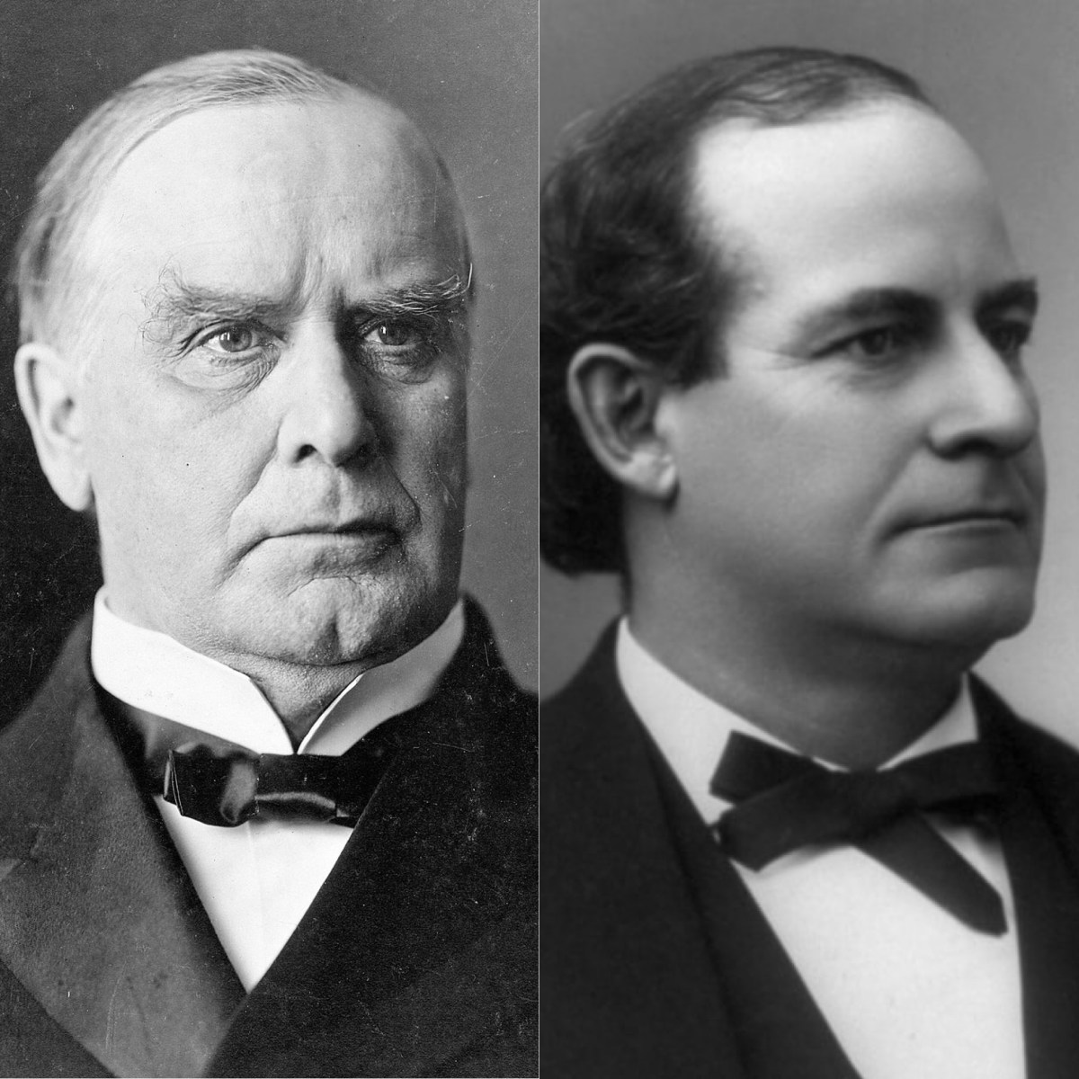 1900 – WILLIAM MCKINLEY VS WILLIAM JENNINGS BRYAN, pt. II – TWENTIETH CENTURY&nbsp;REMATCH!