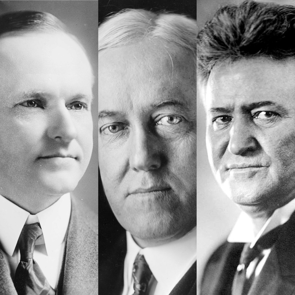1924 – CALVIN COOLIDGE VS JOHN W. DAVIS VS “FIGHTING BOB” LA&nbsp;FOLLETTE