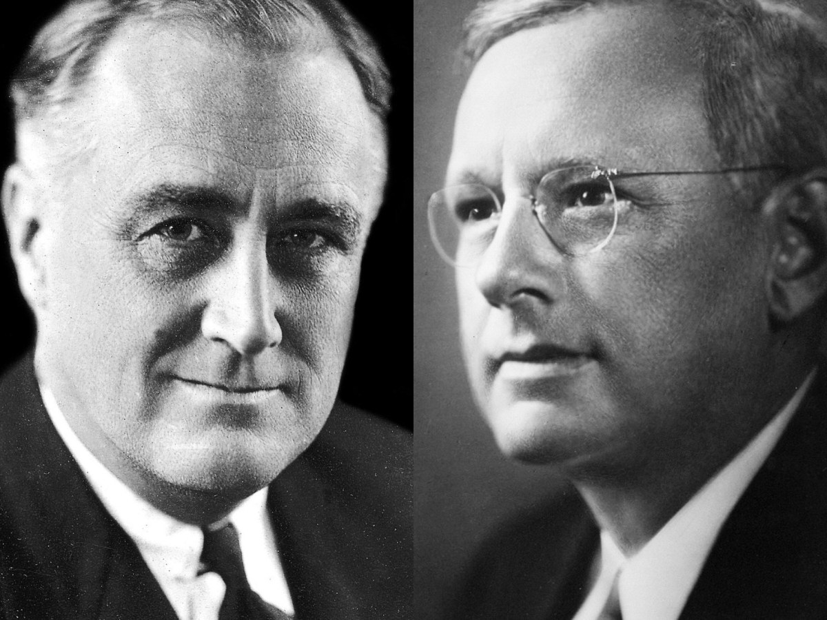 1936 – FRANKLIN D. ROOSEVELT VS ALF&nbsp;LANDON
