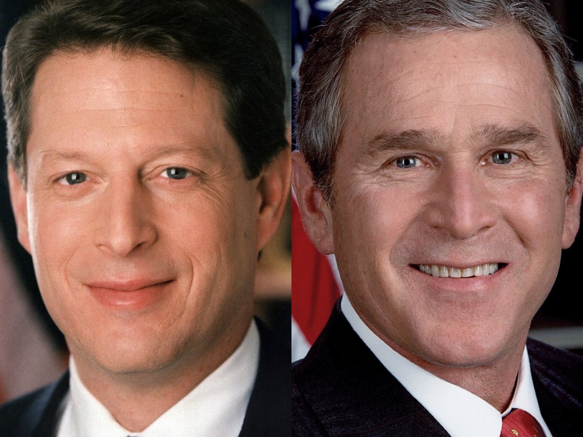 2000 – AL GORE VS GEORGE W.&nbsp;BUSH