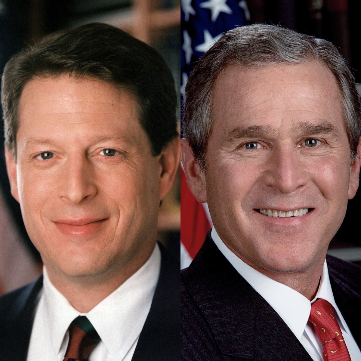 2000 – AL GORE VS GEORGE W.&nbsp;BUSH
