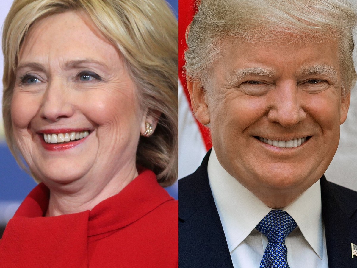 2016 – HILLARY CLINTON VS DONALD&nbsp;TRUMP