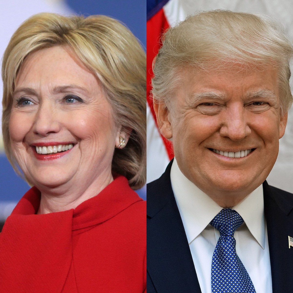 2016 – HILLARY CLINTON VS DONALD&nbsp;TRUMP