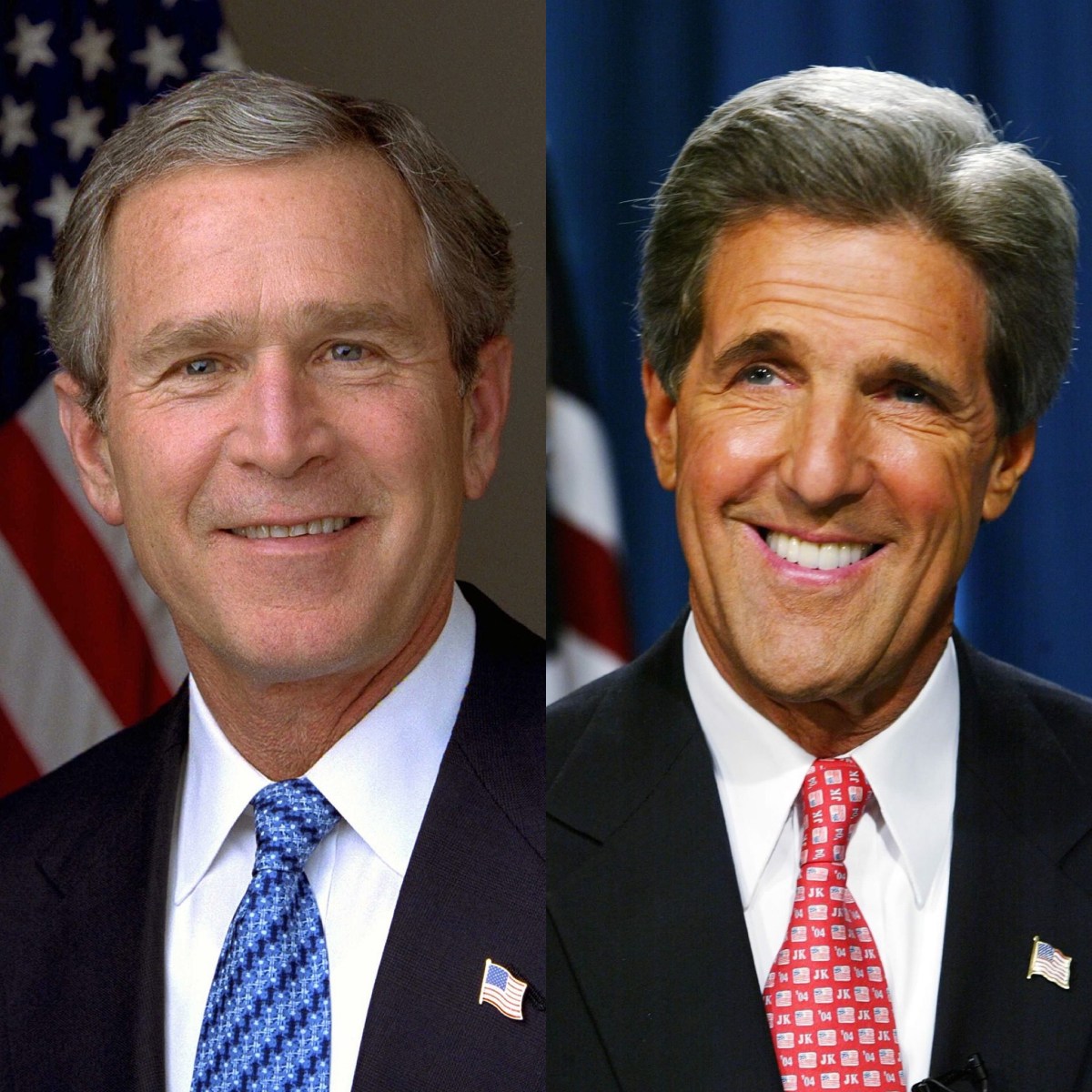 2004 – GEORGE W. BUSH VS JOHN&nbsp;KERRY