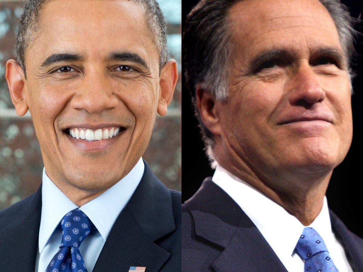 2012 – BARACK OBAMA VS MITT&nbsp;ROMNEY