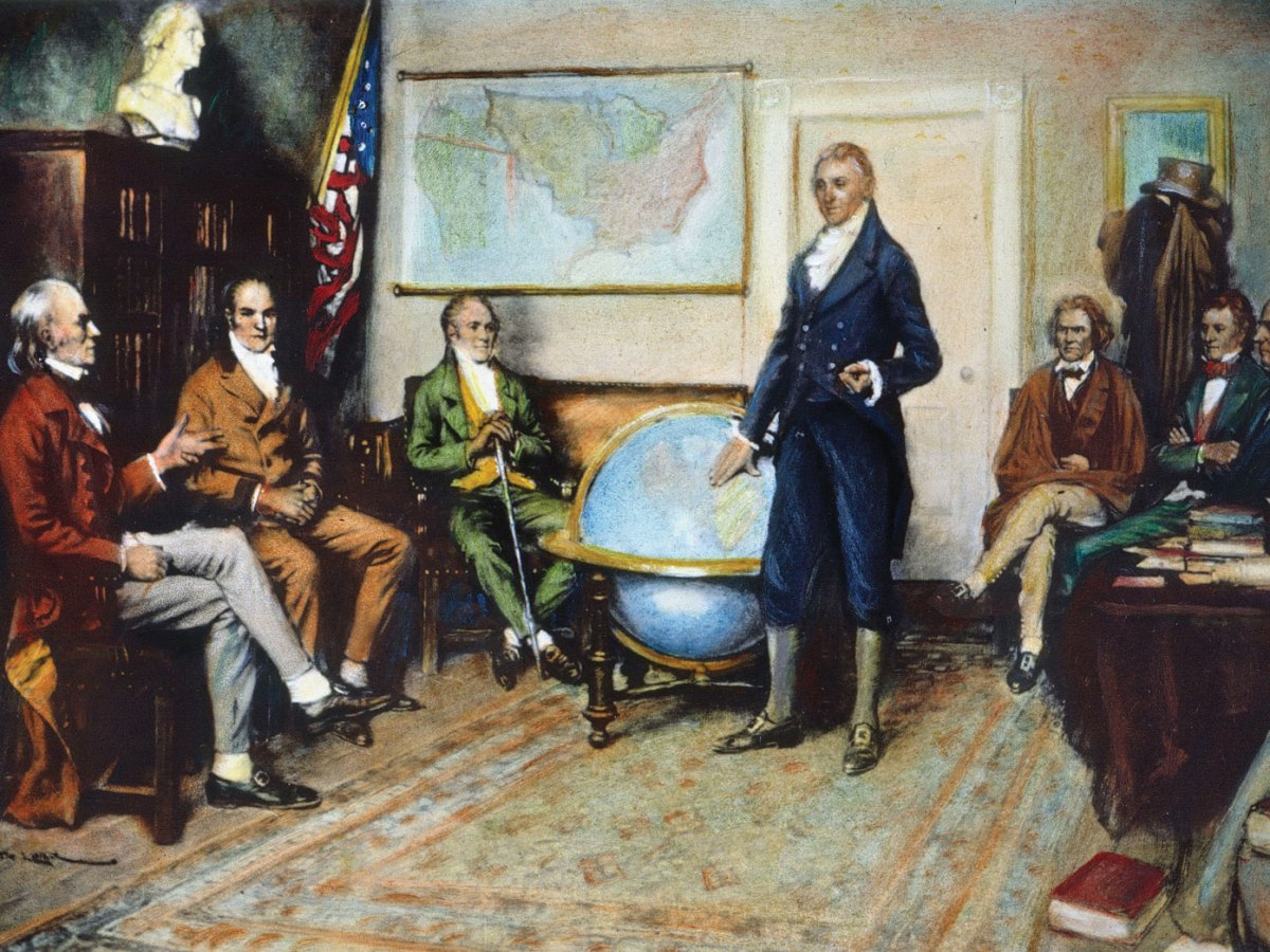 1820: James Monroe vs. Dewitt Clinton vs. William H. Crawford vs. Henry&nbsp;Clay